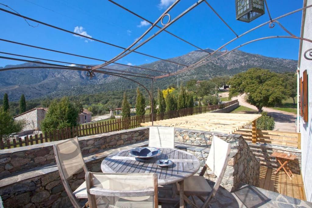 Le Capu Biancu-Location Avec Vue Proche Des Gorges De L Asco Entre Mer Et Montagne Moltifao Exterior photo