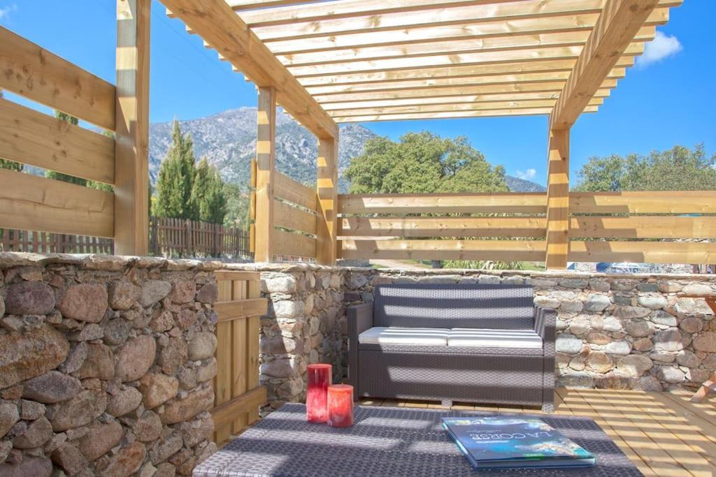 Le Capu Biancu-Location Avec Vue Proche Des Gorges De L Asco Entre Mer Et Montagne Moltifao Exterior photo