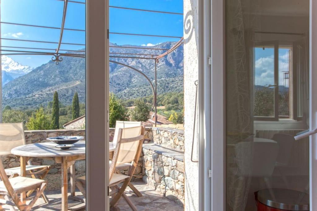 Le Capu Biancu-Location Avec Vue Proche Des Gorges De L Asco Entre Mer Et Montagne Moltifao Exterior photo